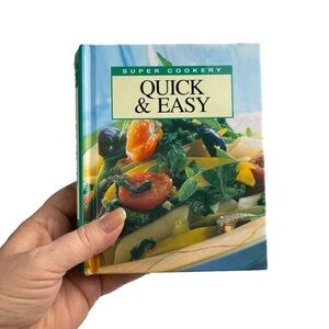Super Cookery Quick & Easy Hard Cover Recipe Book